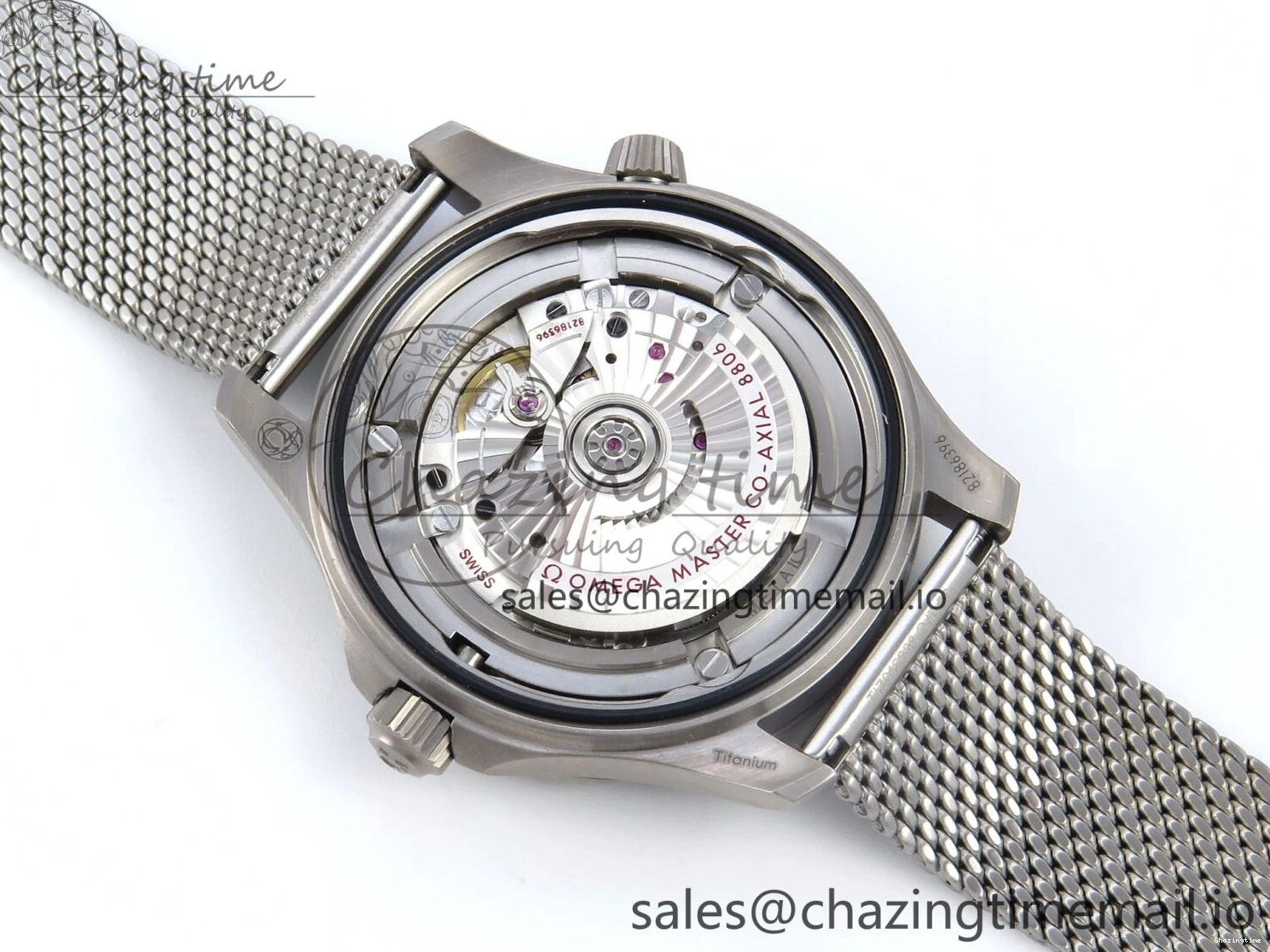 0423 Original Seamaster 300 “No Time to Die” Limited Edition VSF 1:1 Best Edition on SS Mesh Bracelet A8806(Free Nato) V 7679